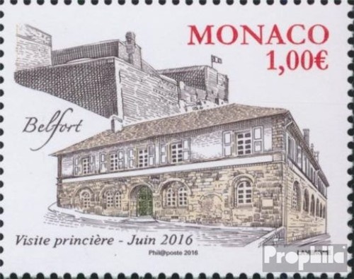 Stamps monaco 2016 3288 - monaco, mi