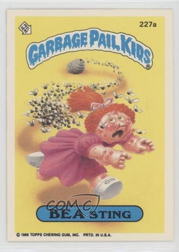 1986 topps garbage pail kids - garbage,