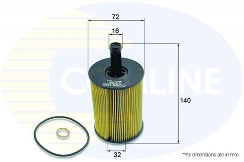 Engine oil filter comline for - oil,