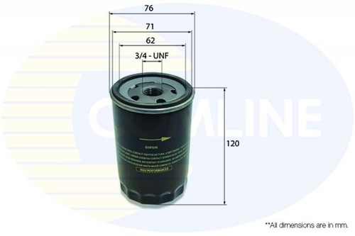 Engine oil filter comline for - comline,