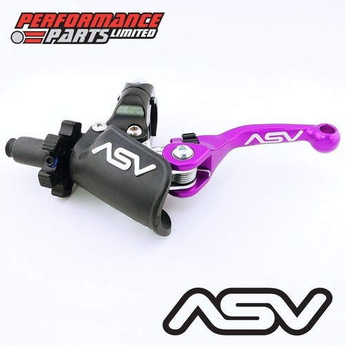 Asv purple short clutch - short,