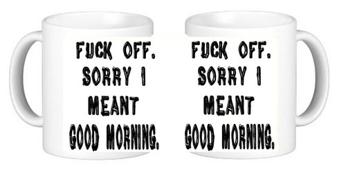 Rude off sorry - rude, f**k