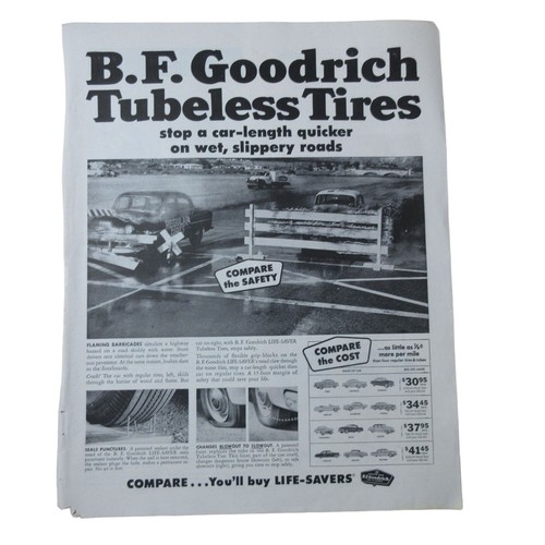 1954 goodrich tubeless - goodrich,