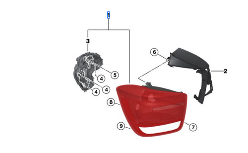 New genuine bmw series f20 - 1,