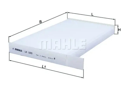 Cabin filter particulate - filter,