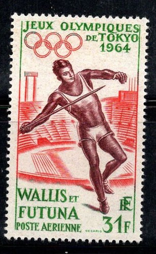 Wallis and futuna 1964 21 - and,