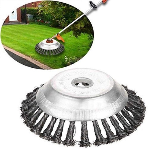 150mm knotted wire brushcutter - wire,