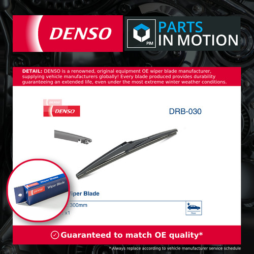 Rear wiper blade fits dodge - rear,