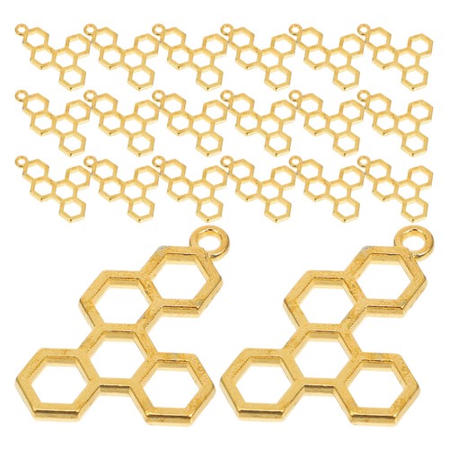 Pcs honeycomb charms for - 50,