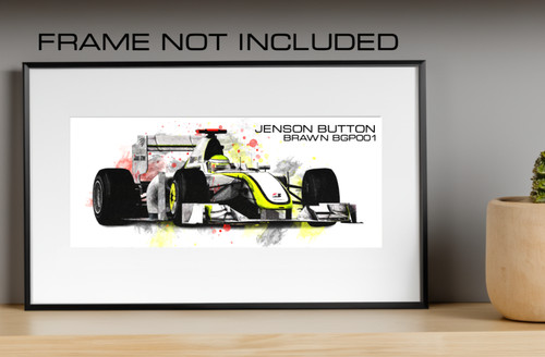 Jenson button brawn gp001 2009 - jenson,