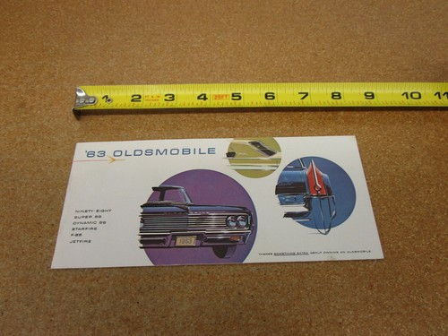 1963 oldsmobile full line - oldsmobile,